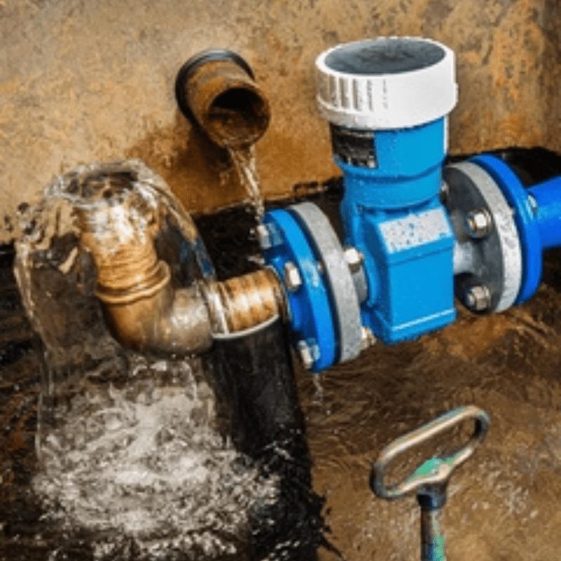 Proline Promag W 800 electromagnetic flowmeter
